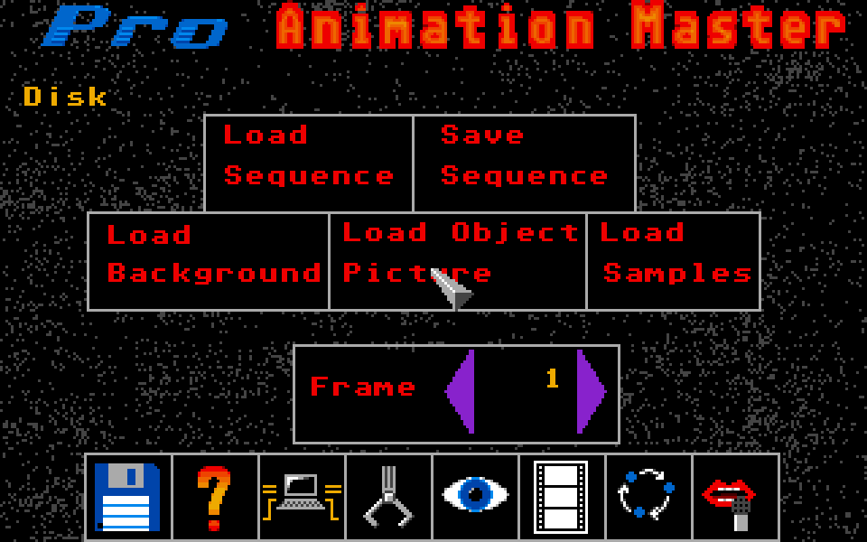 Professional Animation Master atari screenshot